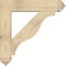 Ekena Millwork Funston Arts and Crafts Rough Sawn Bracket w/ Offset Brace, Douglas Fir, 8"W x 36"D x 36"H BKT0806X36X36FST03RDF - alternate 2